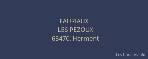 FAURIAUX