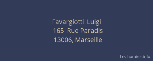 Favargiotti  Luigi