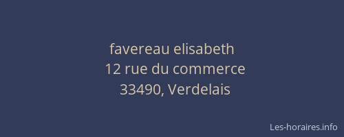favereau elisabeth