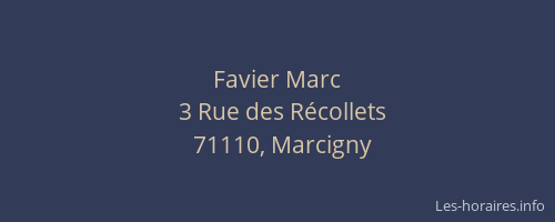 Favier Marc
