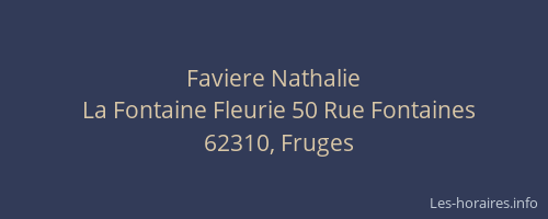 Faviere Nathalie