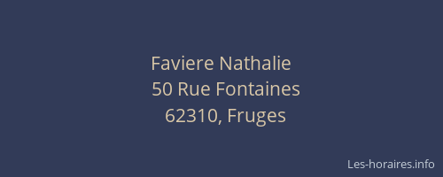 Faviere Nathalie