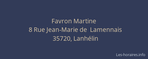 Favron Martine