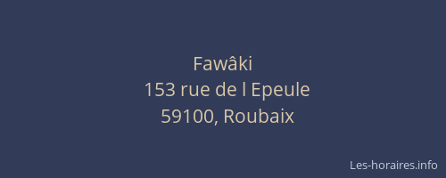 Fawâki