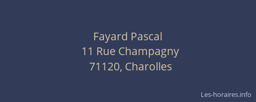 Fayard Pascal