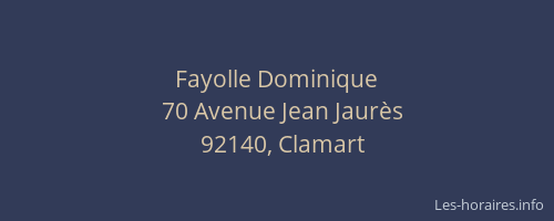 Fayolle Dominique