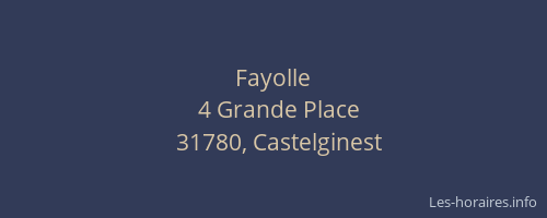 Fayolle