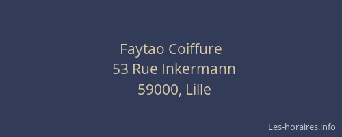 Faytao Coiffure