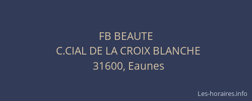 FB BEAUTE