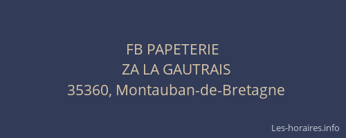 FB PAPETERIE