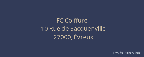 FC Coiffure