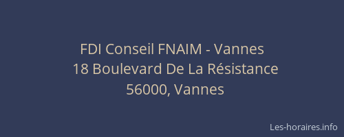 FDI Conseil FNAIM - Vannes