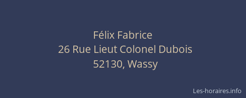 Félix Fabrice