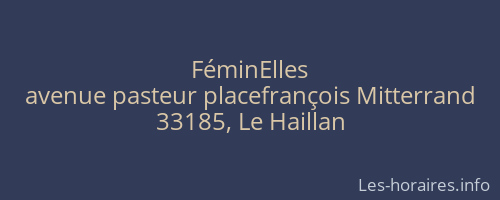F&eacute;minElles