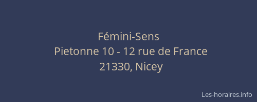 Fémini-Sens