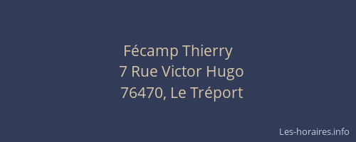 Fécamp Thierry