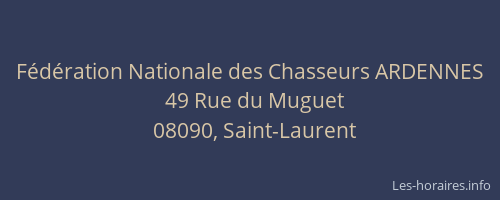 Fédération Nationale des Chasseurs ARDENNES