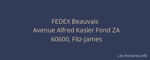 FEDEX Beauvais