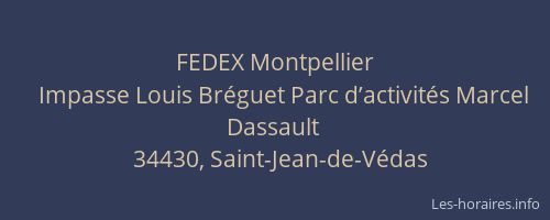 FEDEX Montpellier