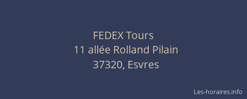 FEDEX Tours