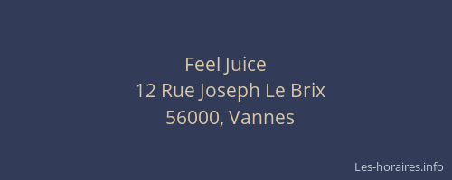 Feel Juice