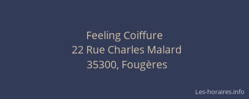 Feeling Coiffure