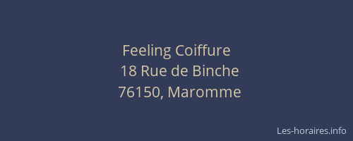 Feeling Coiffure