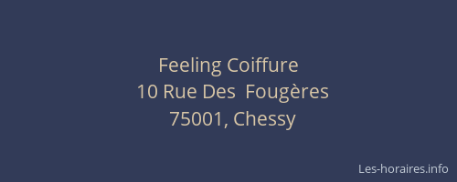 Feeling Coiffure