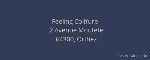 Feeling Coiffure