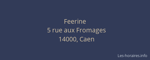 Feerine
