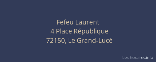Fefeu Laurent
