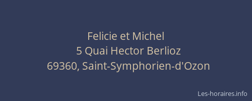 Felicie et Michel