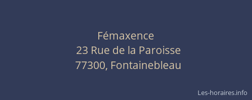 Fémaxence