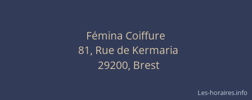 Fémina Coiffure