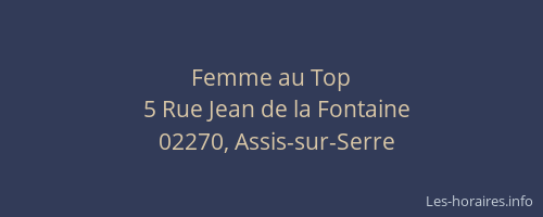 Femme au Top