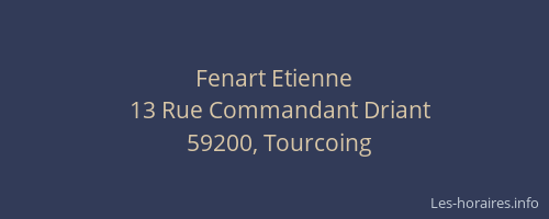 Fenart Etienne