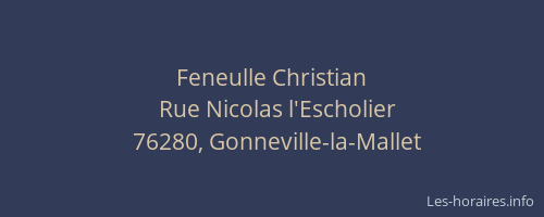 Feneulle Christian