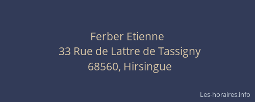 Ferber Etienne