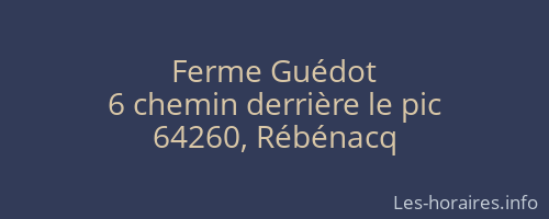 Ferme Guédot