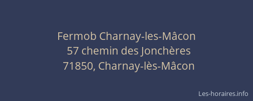 Fermob Charnay-les-Mâcon