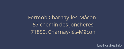 Fermob Charnay-les-M&acirc;con