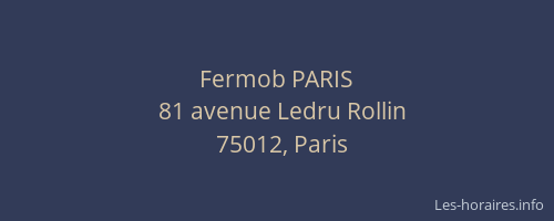 Fermob PARIS