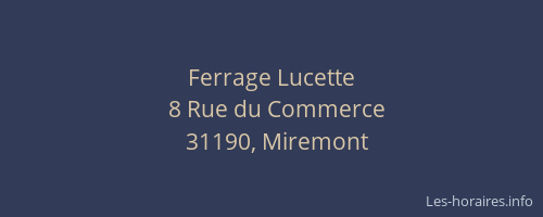 Ferrage Lucette