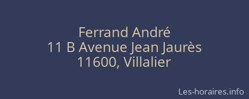 Ferrand André