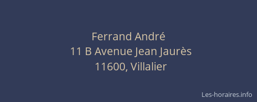 Ferrand André