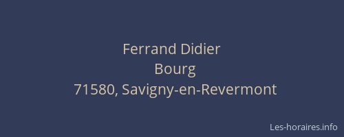 Ferrand Didier