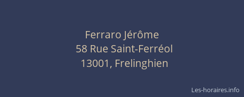 Ferraro Jérôme
