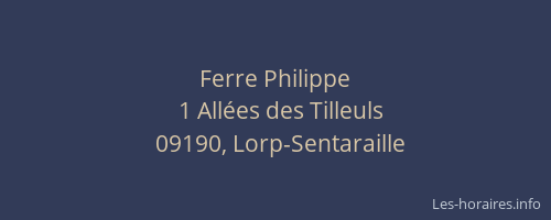 Ferre Philippe
