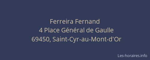 Ferreira Fernand
