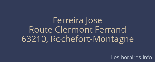 Ferreira José